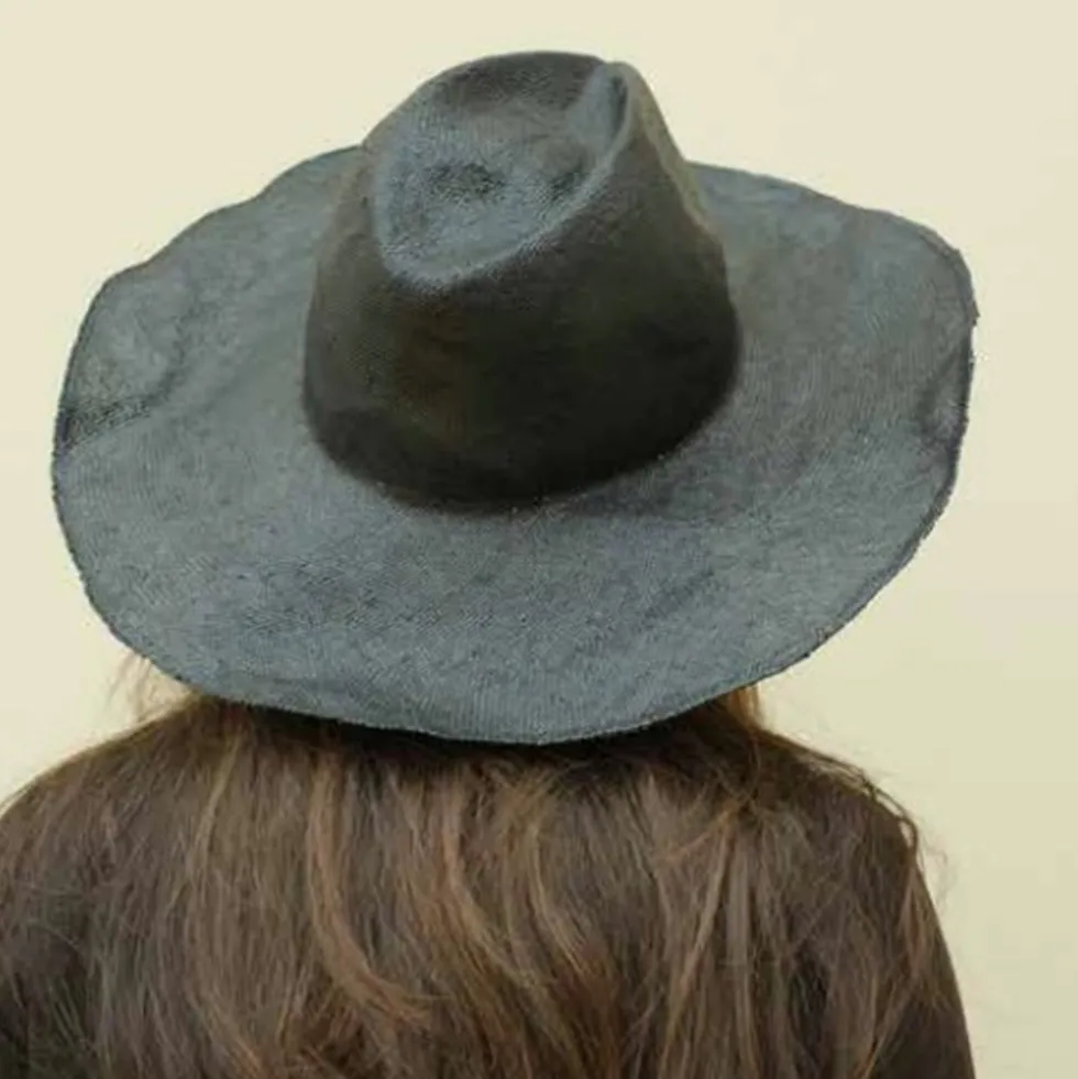 Reinhard Plank - Chapeau Boncia Raw - Noir