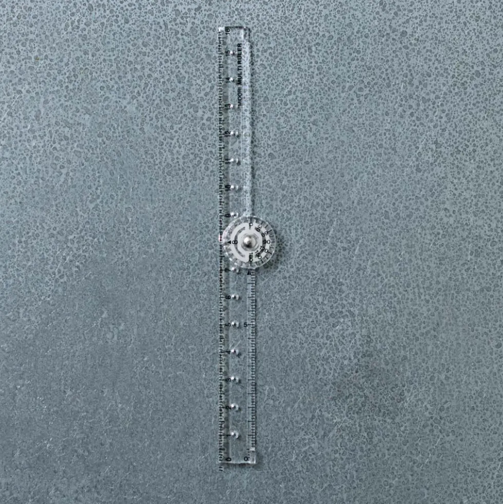 Règle pliable - transparente