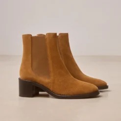 Rivecour - Bottines n°289 - Suède Ecorce