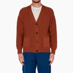 Roberto Collina - Cardigan en maille - Marron