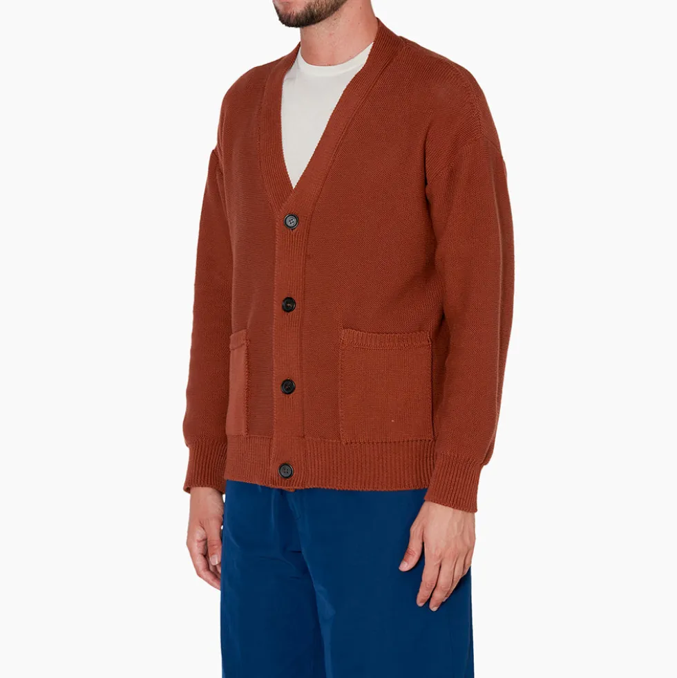 Roberto Collina - Cardigan en maille - Marron