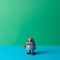 Robot Oeuf - Bleu