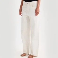 Rohe - Jeans Baggy Fit Denim - Blanc Optic