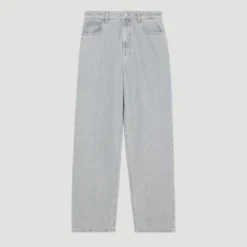 Rohe - Jeans Baggy Fit Denim - Gris délavé