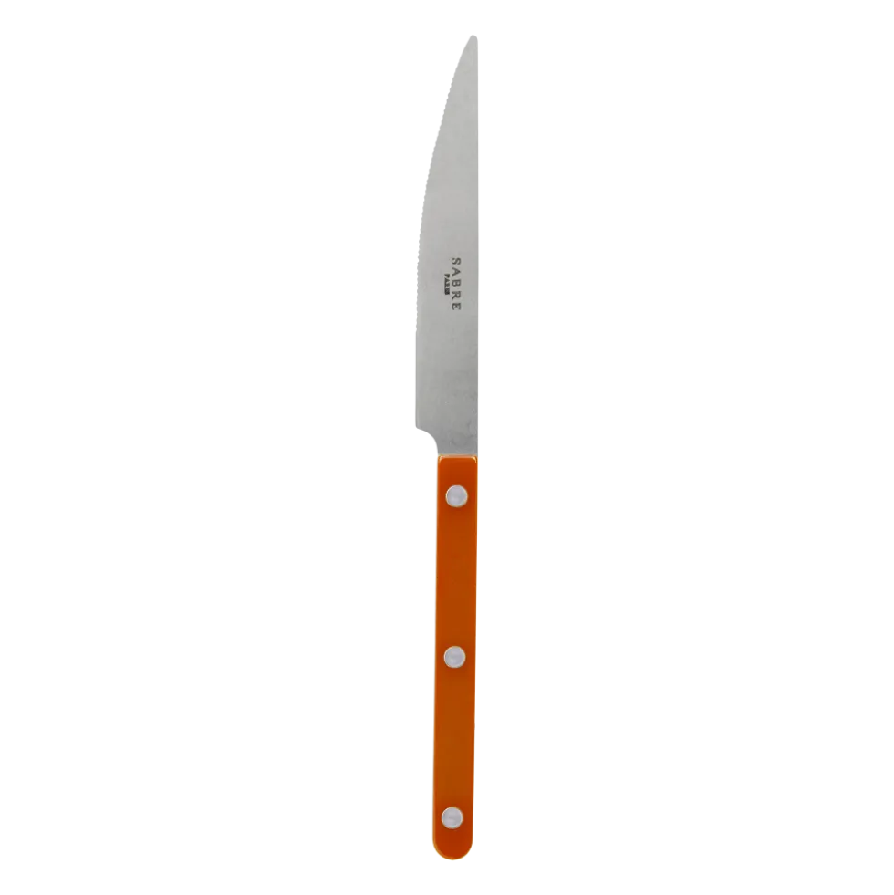 Sabre - Couteau Bistrot - Orange