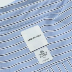 Sage de Cret - Chemise Rayée Thomas - Bleu