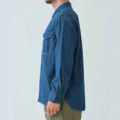 Sage de Cret - Chemise Travail Denim - Bleu