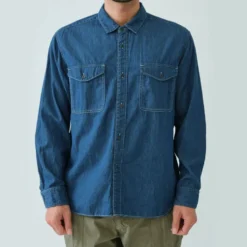 Sage de Cret - Chemise Travail Denim - Bleu