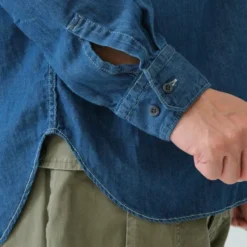 Sage de Cret - Chemise Travail Denim - Bleu