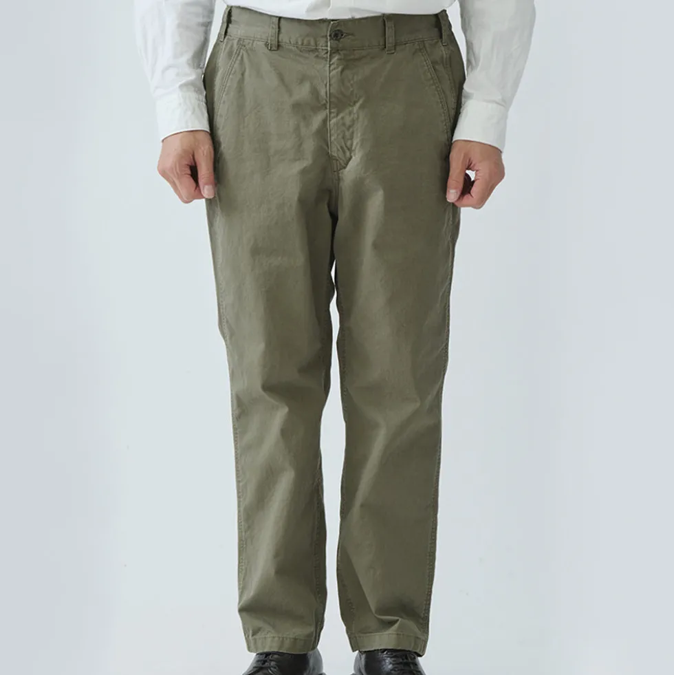 Sage de Cret - Pantalon Chino Pegtop - Olive