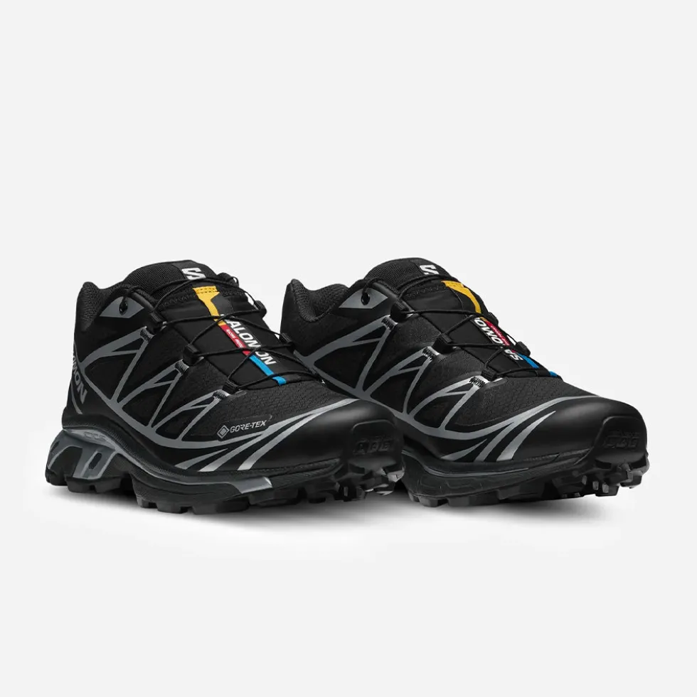 Salomon - Baskets XT-6 Gore-Tex - Noir & Argent
