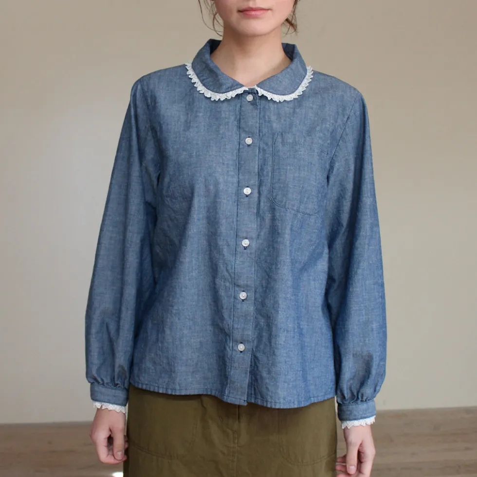 Sarahwear - Chemise Margaret - Indigo