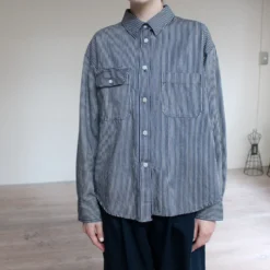 Sarahwear - Chemise Ranch Hickory - Indigo Ecru