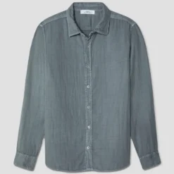 Save Khaki United - Chemise en Gaze - Petrol