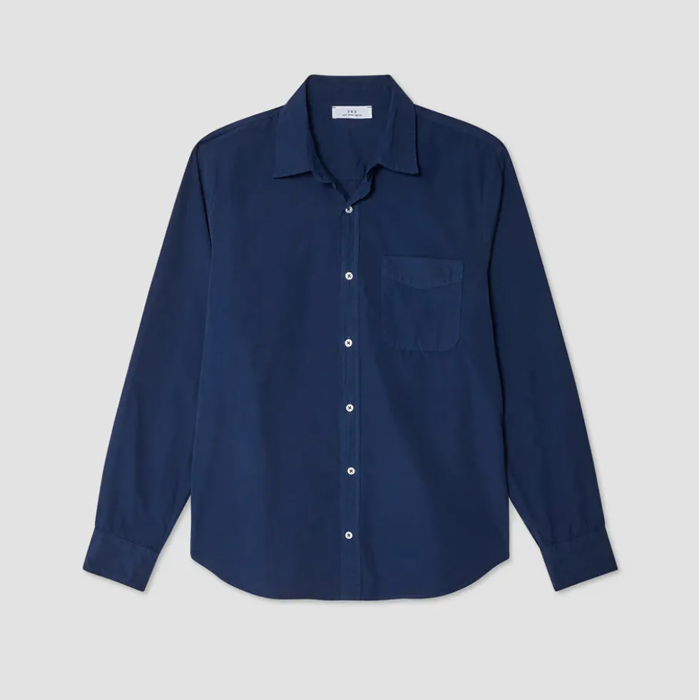 Save Khaki United - Chemise en Poplin - Marine