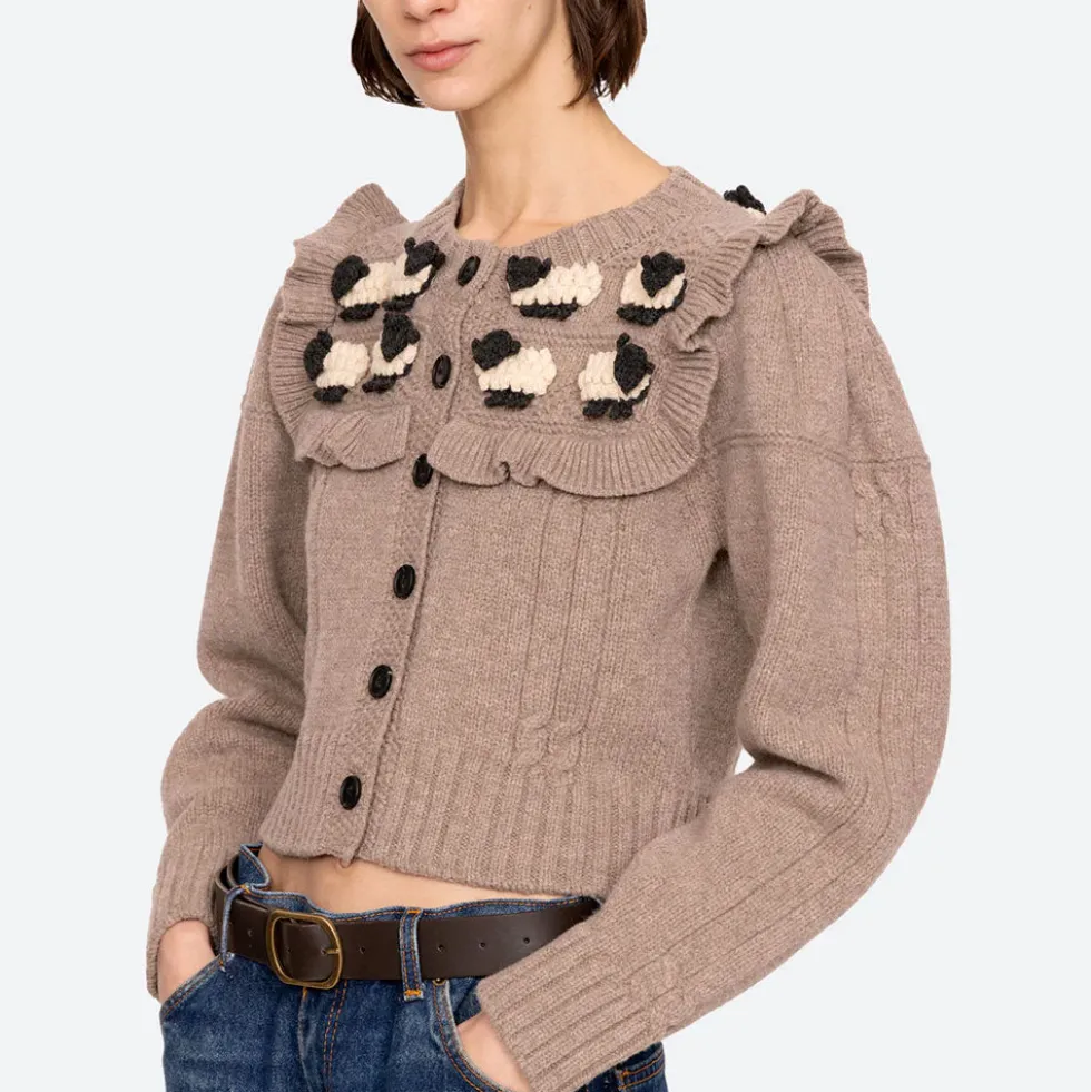 Sea NY - Cardigan Benny - Oatmeal
