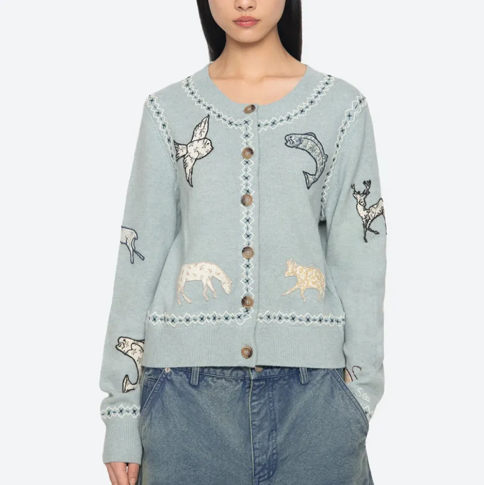 Sea NY - Cardigan Winslow - Bleu