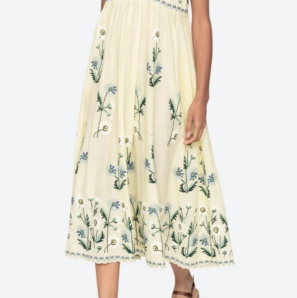 Sea NY - Robe Audra - Jaune Beurre