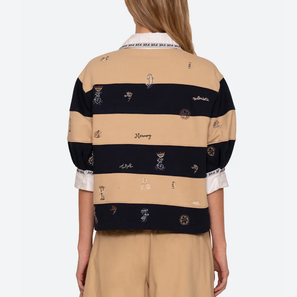 Sea NY - Top Juliet Rugby - Beige