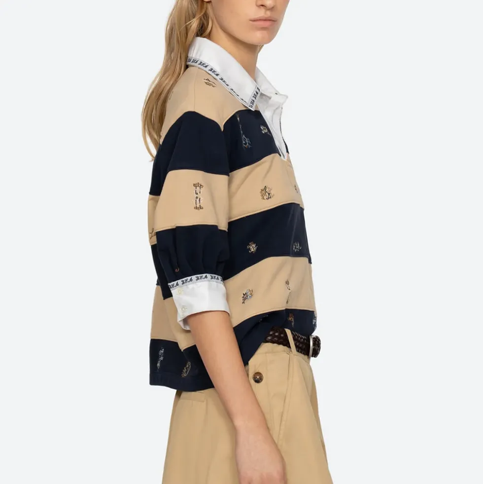 Sea NY - Top Juliet Rugby - Beige