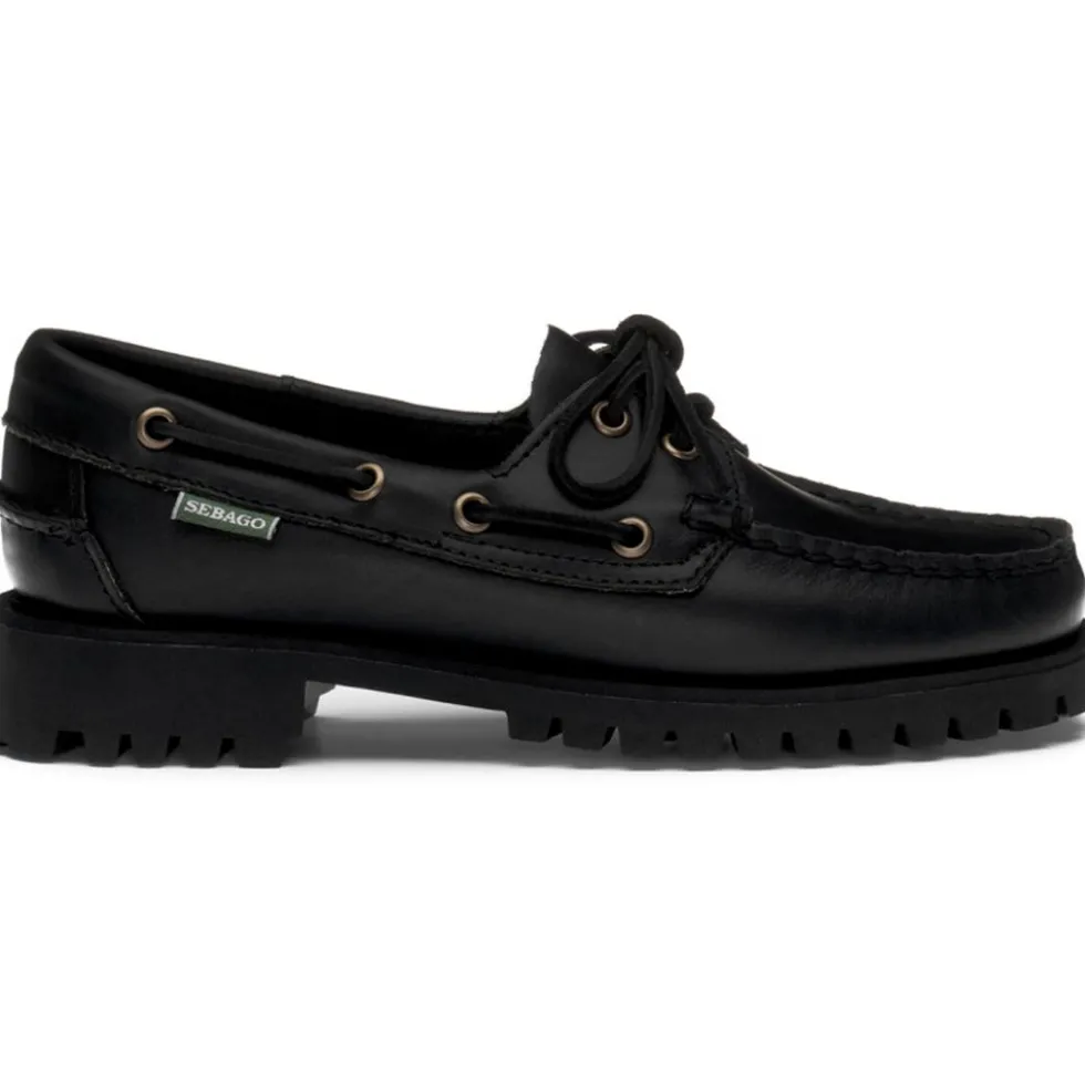 Sebago - Mocassin Ranger Waxy - Noir