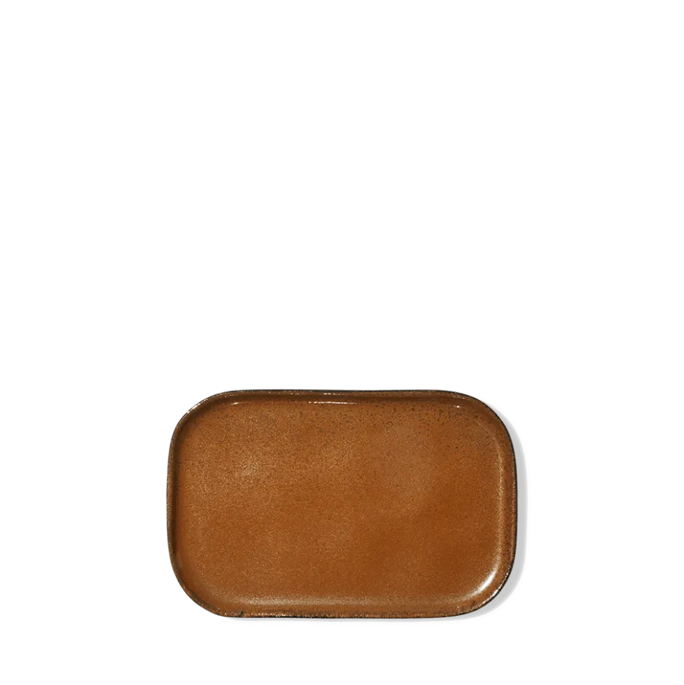 Serax - Assiette plate en grès n°2 - Ocre