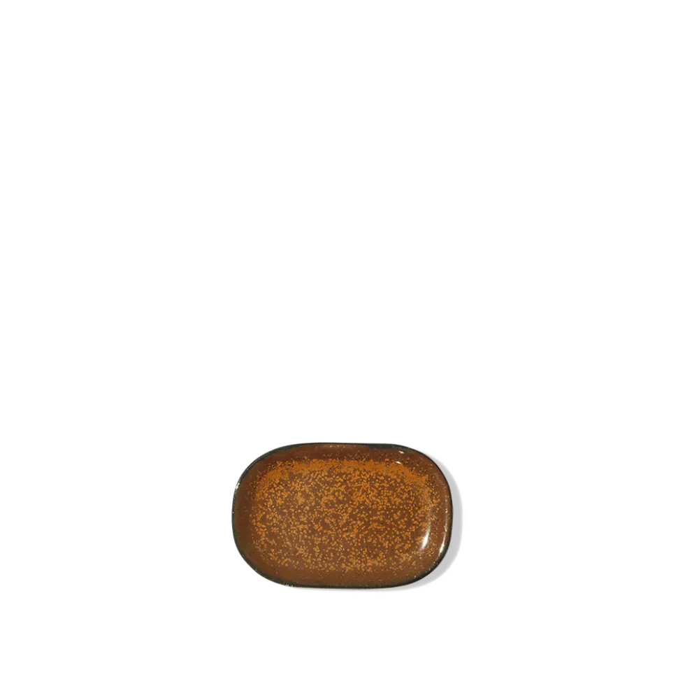 Serax - Assiette plate en grès n°4 - Ocre