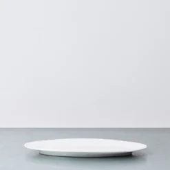 Serax - Assiette plate ovale - Silhouette