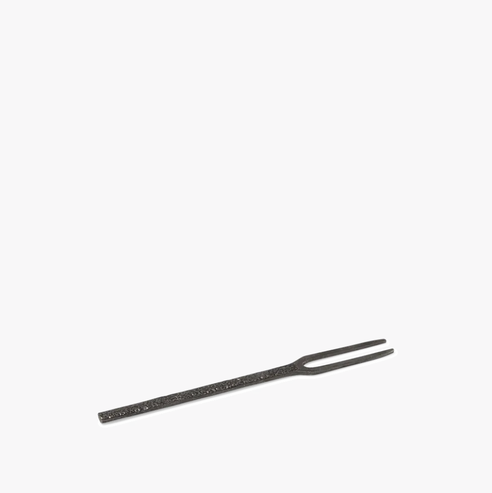 Serax - Fourche en métal martelé - Anthracite - La Nouvelle Table