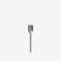 Serax - Fourchette apéro en métal martelé - Stonewash - La Nouvelle Table