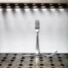 Serax - Fourchette à dessert Surface en acier inoxydable mat