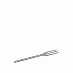 Serax - Fourchette en métal martelé - Stonewash - La Nouvelle Table