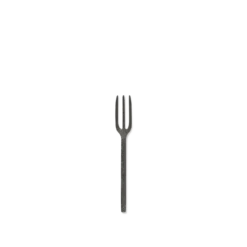 Serax - Fourchette en métal martelé - Anthracite - La Nouvelle Table