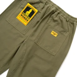 Service Works - Pantalon Chef Canvas - Vert