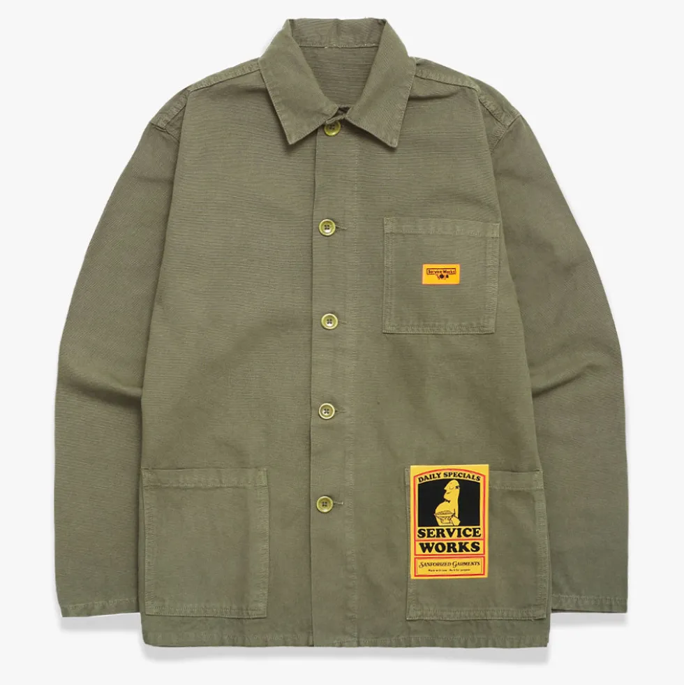Service Works - Veste de travail - Vert Olive