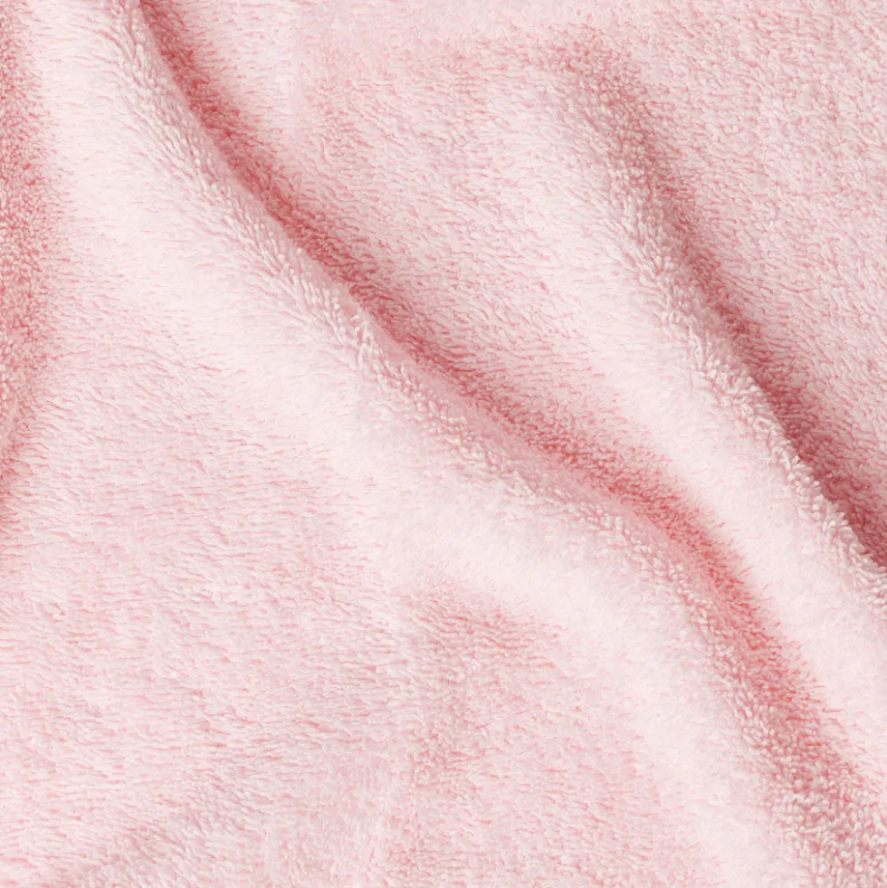 Serviette de bain en éponge - Rose Aube