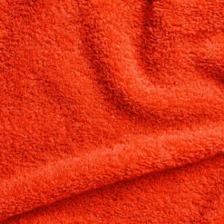 Serviette de bain en éponge - Rouge Soir