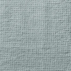 Serviette de bain invité en lin - Nid d'abeille - Gris Vésuve