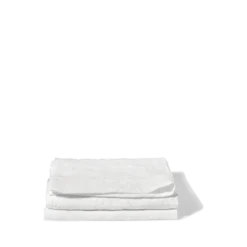 Serviette de table en lin lavé - Blanc Optique