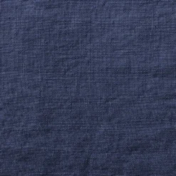 Serviette de table en lin lavé - Bleu Shibori