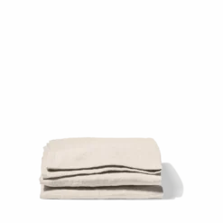 Serviette de table en lin lavé - Pierre