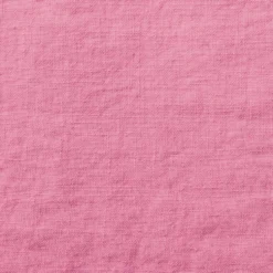 Serviette de table en lin lavé - Rose Garance