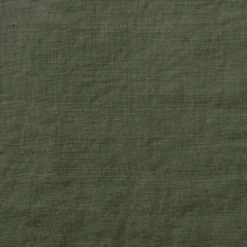 Serviette de table en lin lavé - Vert Oxyde