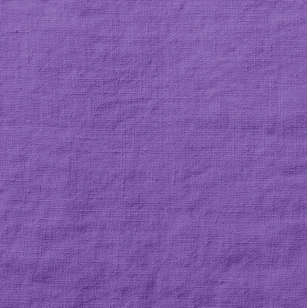 Serviette de table en lin lavé - Violet Orage