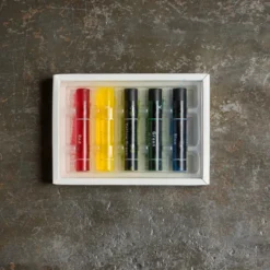 Set 5 crayons transparents