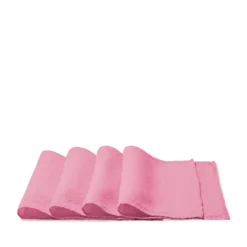 Set de table en lin lavé - Rose Garance