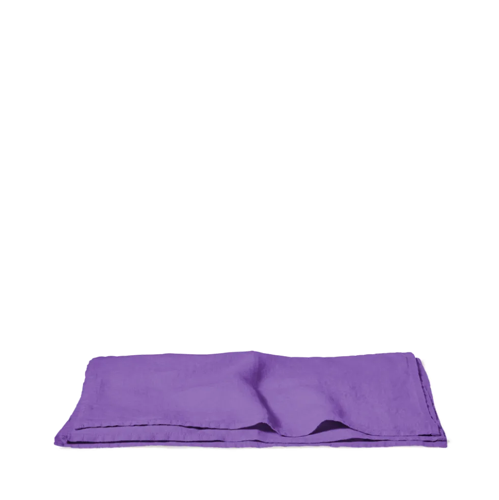 Set de table en lin lavé - Violet Orage