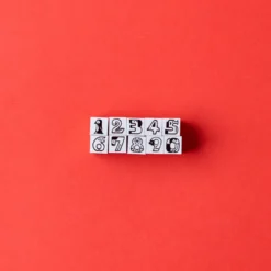 Set de 10 tampons - Chiffres Animaux