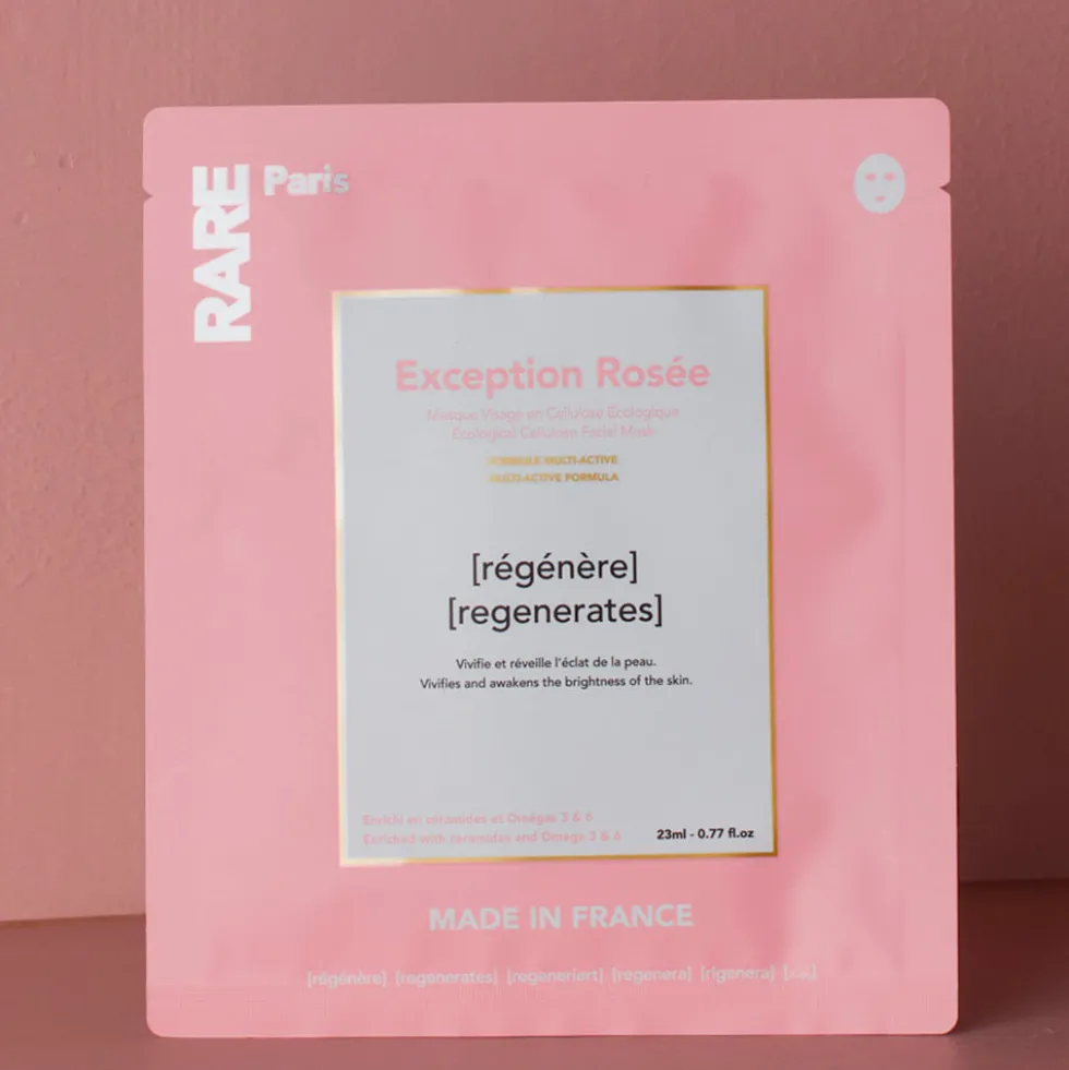 Set 5 masques - Exception Rosée - Rare Paris