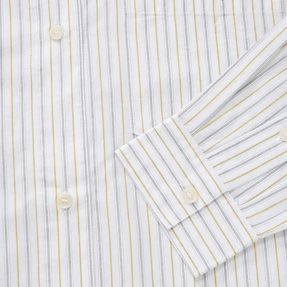 Skall Studio - Chemise Edgar - Jaune & Bleu